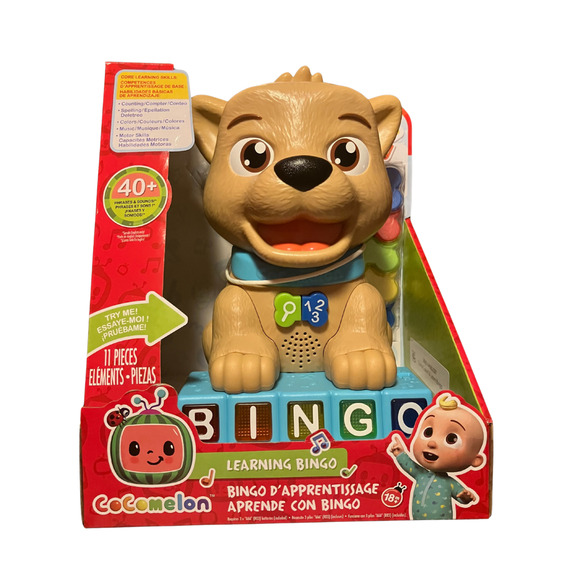 CoComelon Learning Bingo Interactive Toy – Lights, Sounds & Letters – 18M+ - Picture 1 of 1
